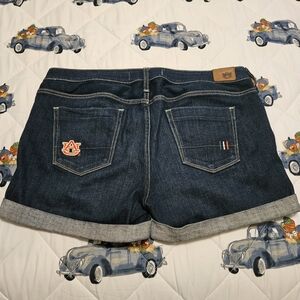 AUBURN TIGERS Denim Shorts 12 Collegiate South Game Day Orange Blue